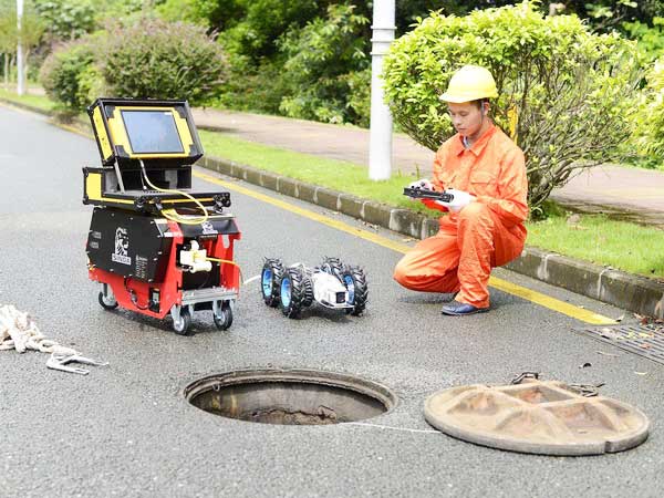 金坛管道机器人检测
